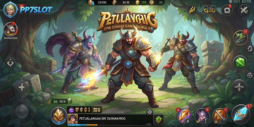 Tampilan gameplay menegangkan dan menarik dari PP7SLOT.
