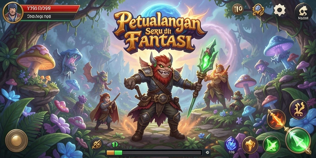Gameplay seru di dunia petualangan Y89